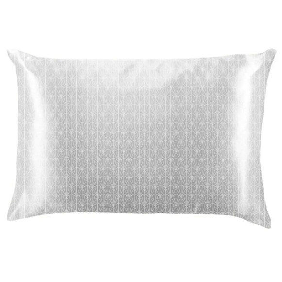Lemon Lavender Silky Satin Printed Pillow Case - Picture 4 of 4